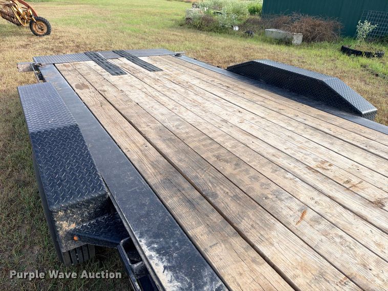 image for item FB8307 2023 RoadClipper Diamond C HDT210 tilt deck utility trailer