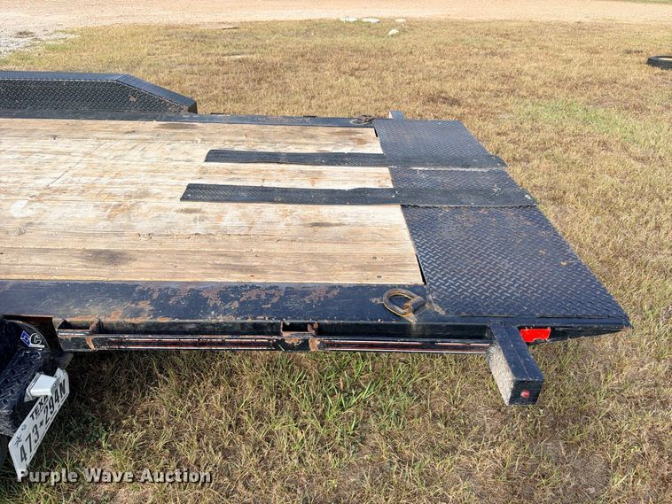 image for item FB8307 2023 RoadClipper Diamond C HDT210 tilt deck utility trailer