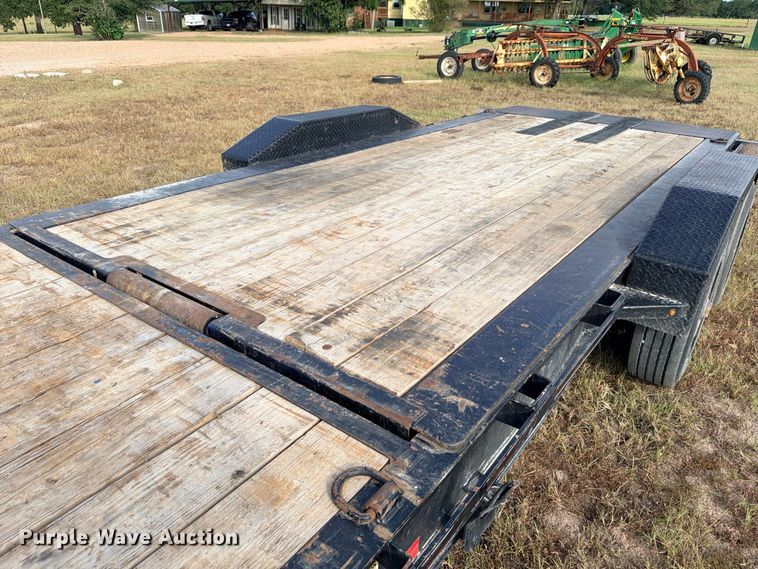 image for item FB8307 2023 RoadClipper Diamond C HDT210 tilt deck utility trailer