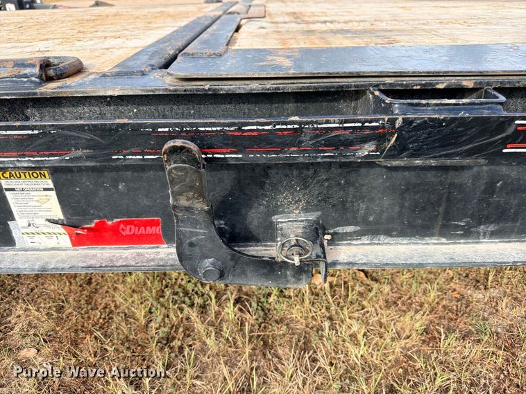image for item FB8307 2023 RoadClipper Diamond C HDT210 tilt deck utility trailer