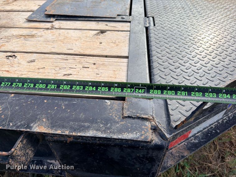 image for item FB8307 2023 RoadClipper Diamond C HDT210 tilt deck utility trailer