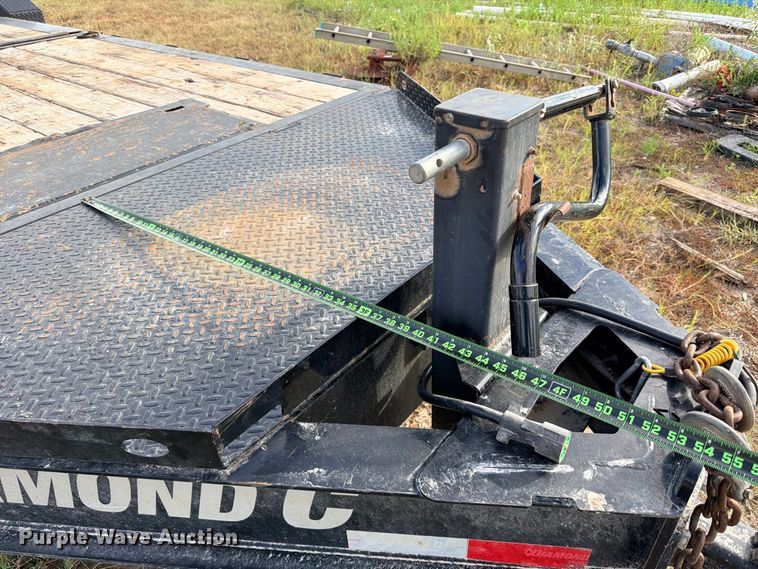 image for item FB8307 2023 RoadClipper Diamond C HDT210 tilt deck utility trailer