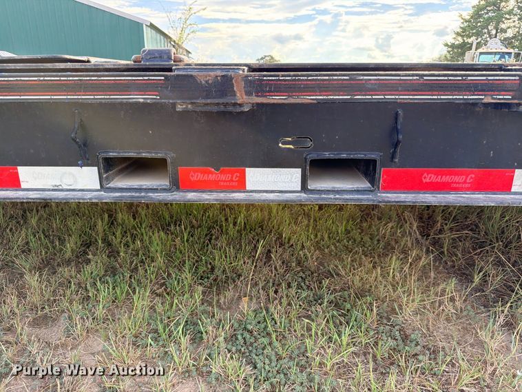image for item FB8307 2023 RoadClipper Diamond C HDT210 tilt deck utility trailer