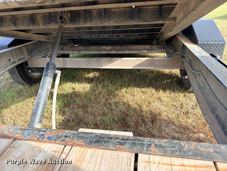 image for item FB8307 2023 RoadClipper Diamond C HDT210 tilt deck utility trailer