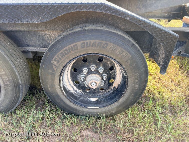 image for item FB8307 2023 RoadClipper Diamond C HDT210 tilt deck utility trailer