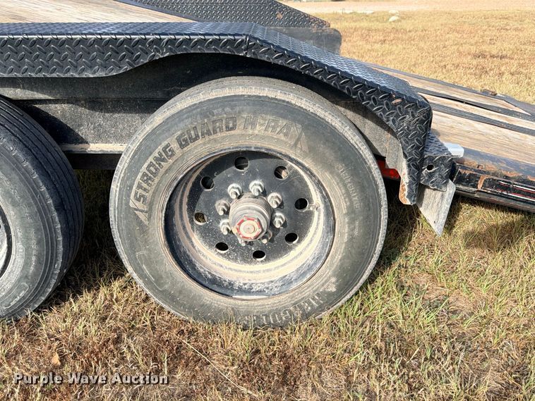 image for item FB8307 2023 RoadClipper Diamond C HDT210 tilt deck utility trailer