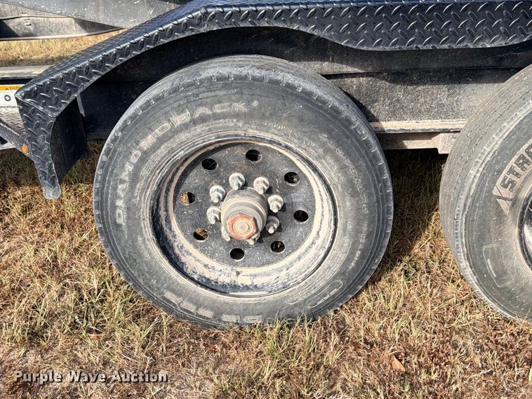 image for item FB8307 2023 RoadClipper Diamond C HDT210 tilt deck utility trailer
