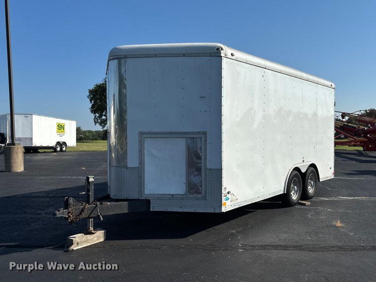 2018 Stealth Enterprises STET8516TA3 enclosed cargo trailer