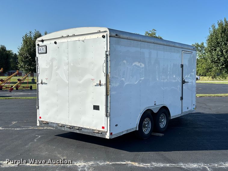 image for item FC1885 2018 Stealth Enterprises STET8516TA3 enclosed cargo trailer