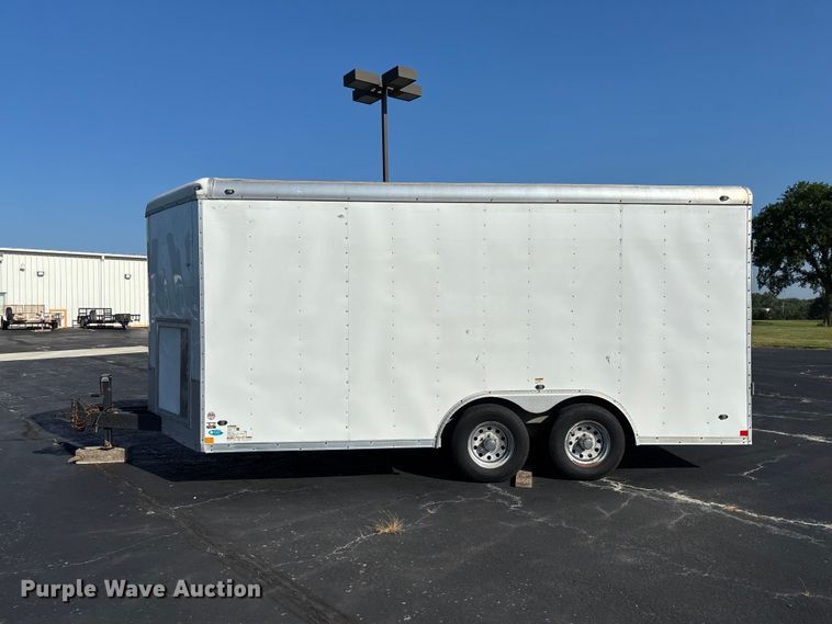 image for item FC1885 2018 Stealth Enterprises STET8516TA3 enclosed cargo trailer