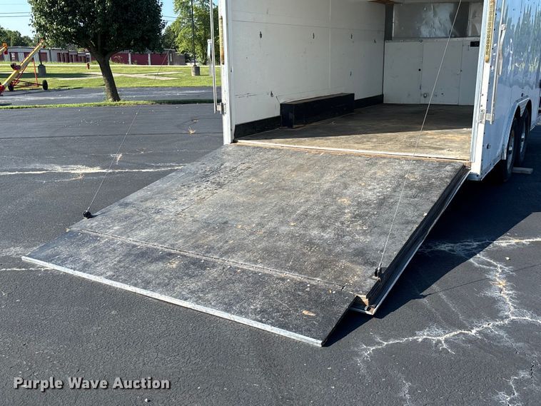 image for item FC1885 2018 Stealth Enterprises STET8516TA3 enclosed cargo trailer