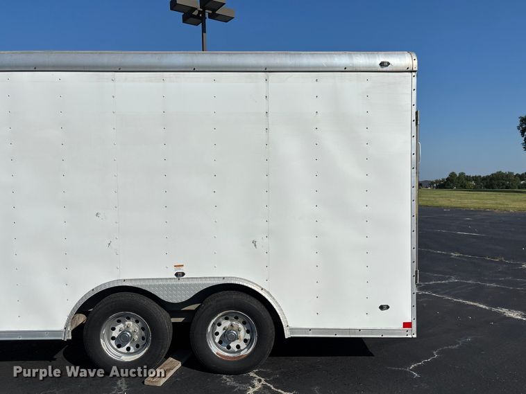 image for item FC1885 2018 Stealth Enterprises STET8516TA3 enclosed cargo trailer