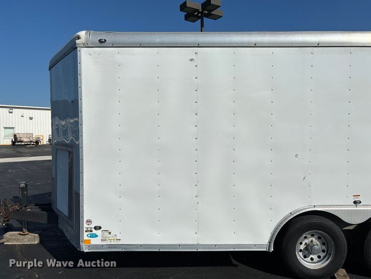 image for item FC1885 2018 Stealth Enterprises STET8516TA3 enclosed cargo trailer