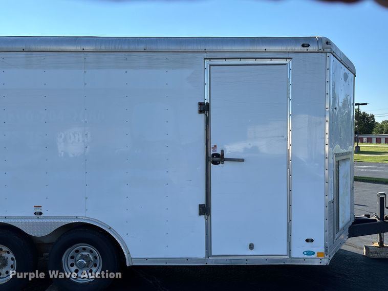 image for item FC1885 2018 Stealth Enterprises STET8516TA3 enclosed cargo trailer