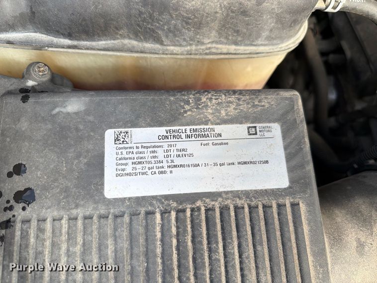 image for item FC3322 2017 GMC Sierra 1500 Crew Cab pickup truck