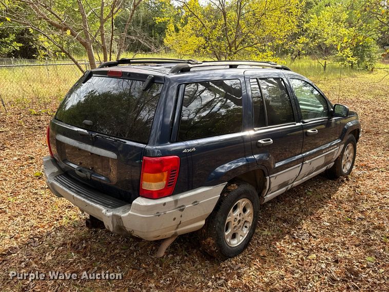image for item FC4196 2000 Jeep Grand Cherokee SUV