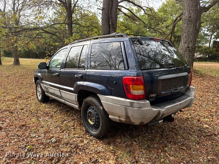 image for item FC4196 2000 Jeep Grand Cherokee SUV