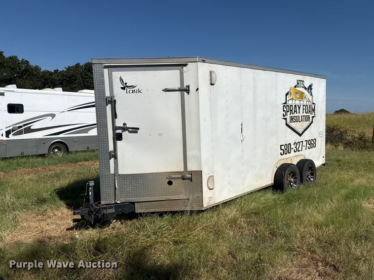 2018 Lark VT7X16TA-5200 enclosed cargo trailer