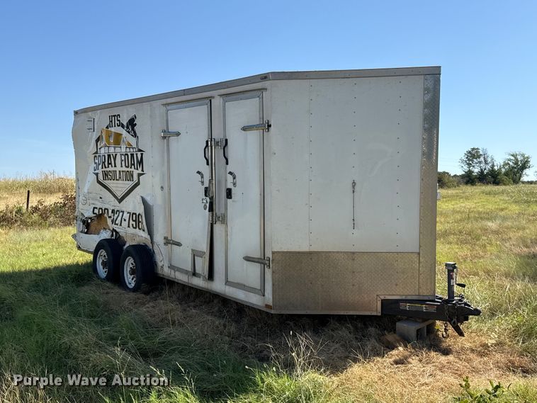 image for item FC4204 2018 Lark VT7X16TA-5200 enclosed cargo trailer