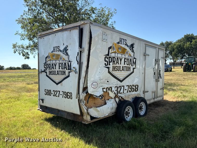 image for item FC4204 2018 Lark VT7X16TA-5200 enclosed cargo trailer