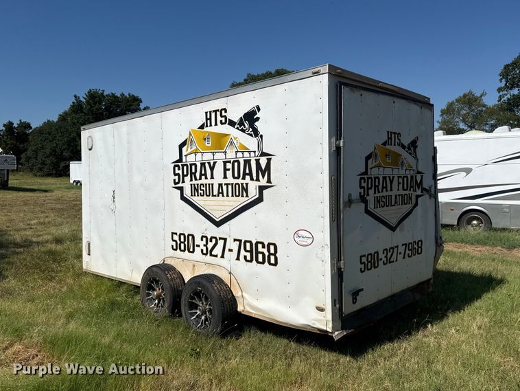 image for item FC4204 2018 Lark VT7X16TA-5200 enclosed cargo trailer