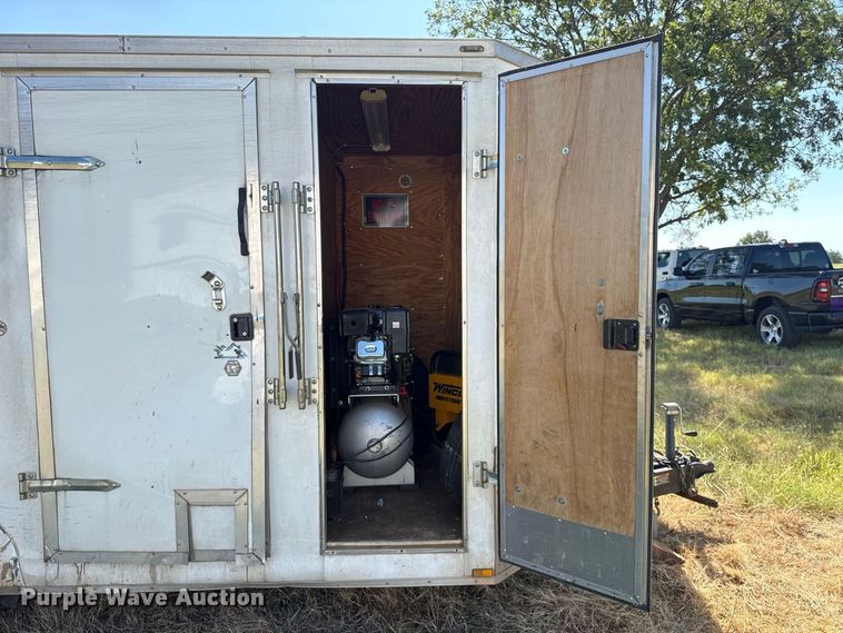 image for item FC4204 2018 Lark VT7X16TA-5200 enclosed cargo trailer