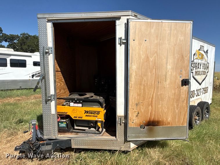 image for item FC4204 2018 Lark VT7X16TA-5200 enclosed cargo trailer