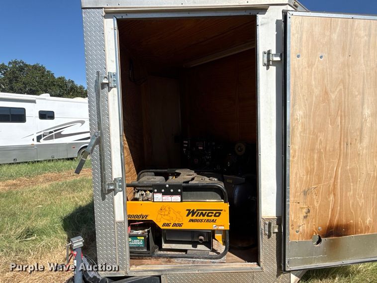 image for item FC4204 2018 Lark VT7X16TA-5200 enclosed cargo trailer