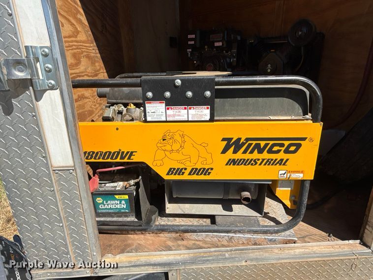 image for item FC4204 2018 Lark VT7X16TA-5200 enclosed cargo trailer