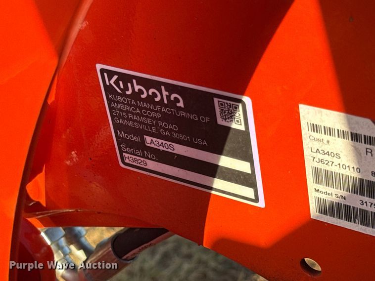 image for item FC4206 2024 Kubota BX23S MFWD tractor