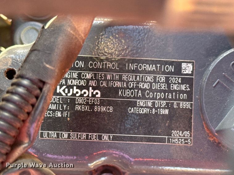 image for item FC4206 2024 Kubota BX23S MFWD tractor
