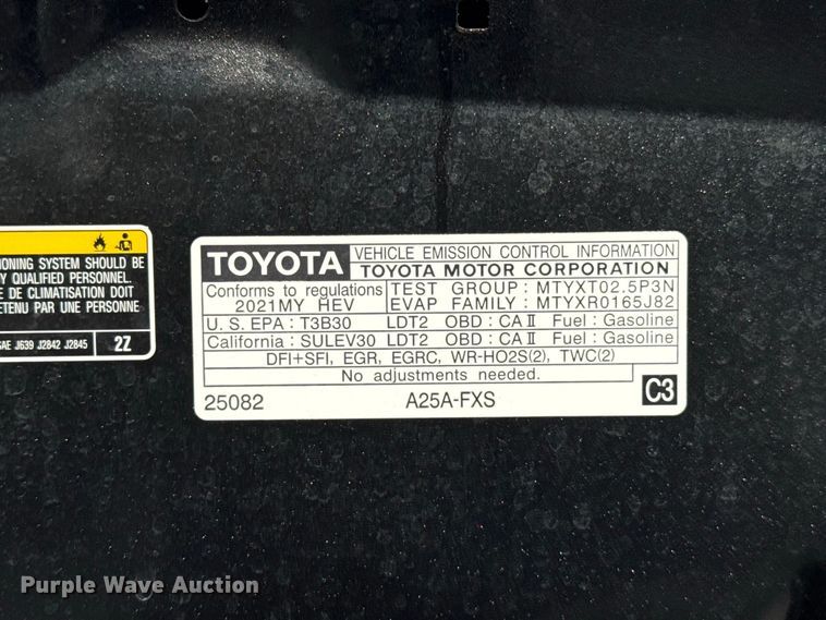 image for item FC4207 2021 Toyota Venza SUV