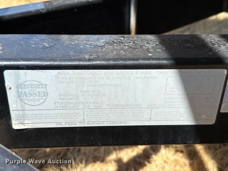 image for item FC4212 2013 Sun Tracker Regency 254 pontoon boat