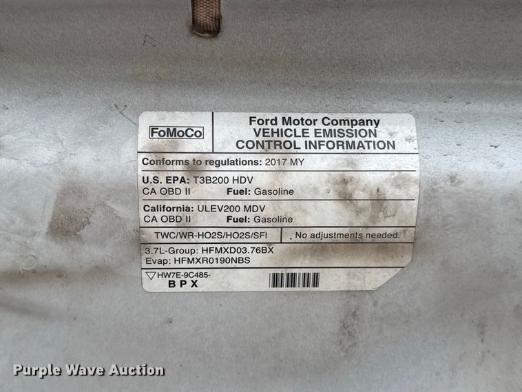 image for item FC4217 2017 Ford Transit 150 van