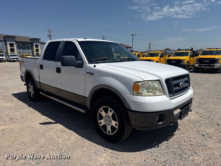 image for item FC4225 2008 Ford F150 Crew Cab pickup truck