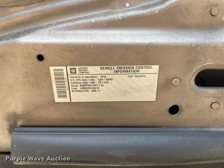 image for item FG0600 2010 Chevrolet  Malibu 
