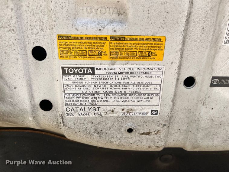 image for item FG0602 2007 Toyota  RAV4 SUV