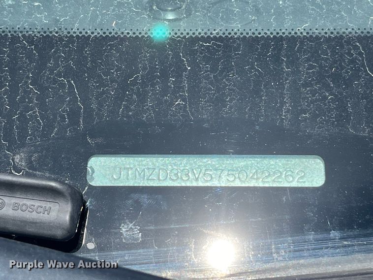 image for item FG0602 2007 Toyota  RAV4 SUV