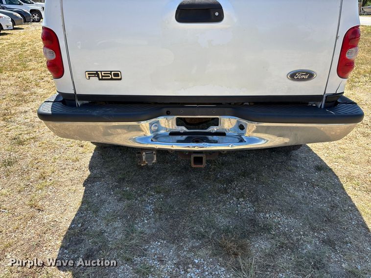 image for item FG0604 2001 Ford  F150 Ext. Cab pickup truck