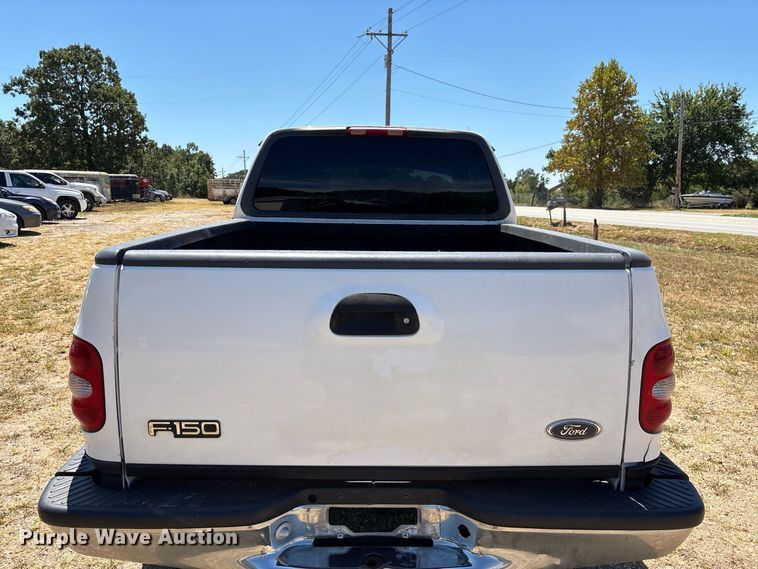 image for item FG0604 2001 Ford  F150 Ext. Cab pickup truck