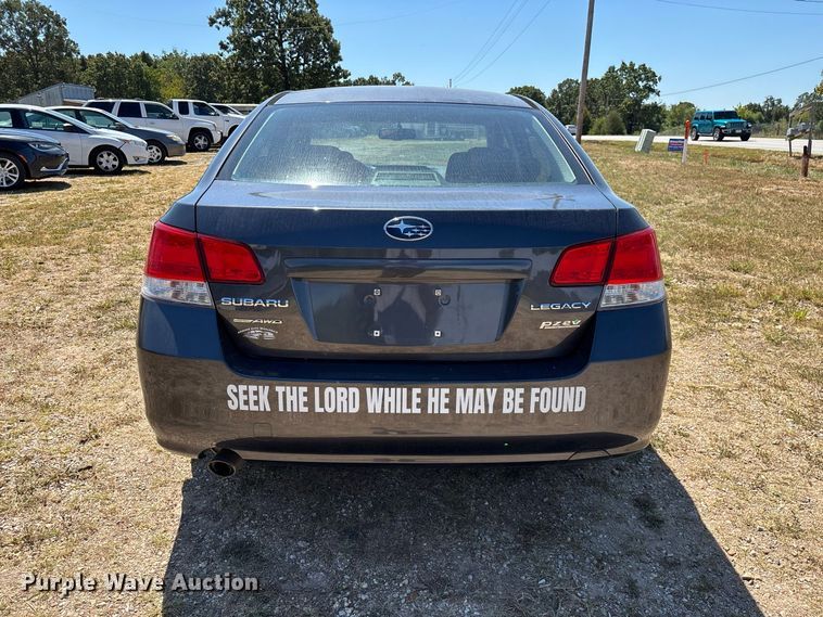 image for item FG0606 2012 Subaru  Legacy 