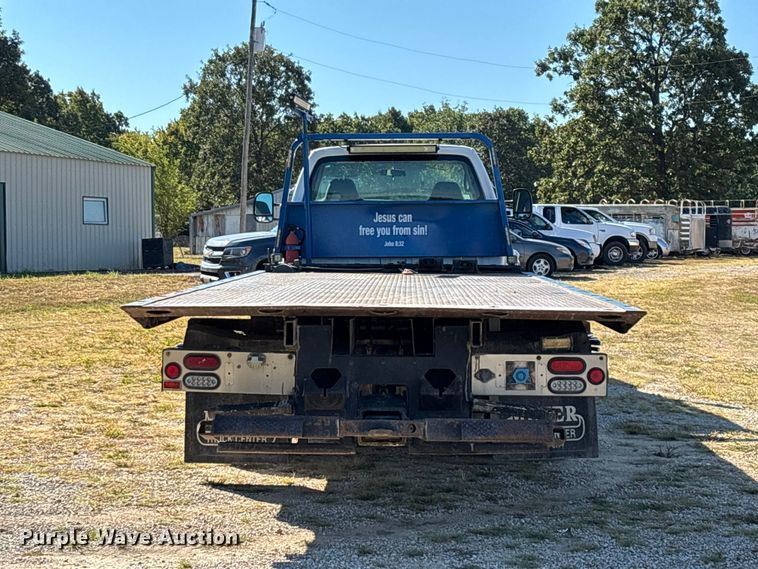 image for item FG0614 2008 Ford  F650 Super Duty XLT Pro Loader rollback truck