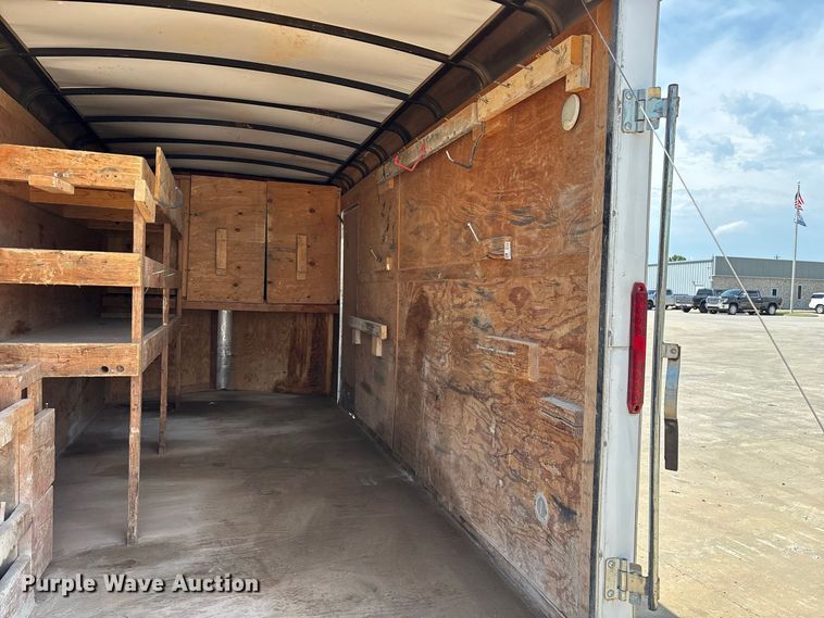 image for item FG0615 2021 Homesteader, LLC 716HT enclosed cargo trailer