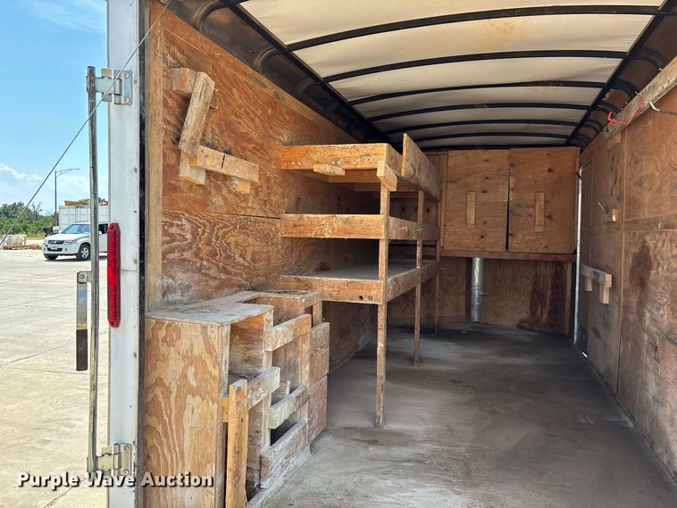 image for item FG0615 2021 Homesteader, LLC 716HT enclosed cargo trailer