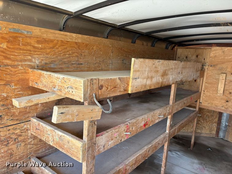 image for item FG0615 2021 Homesteader, LLC 716HT enclosed cargo trailer