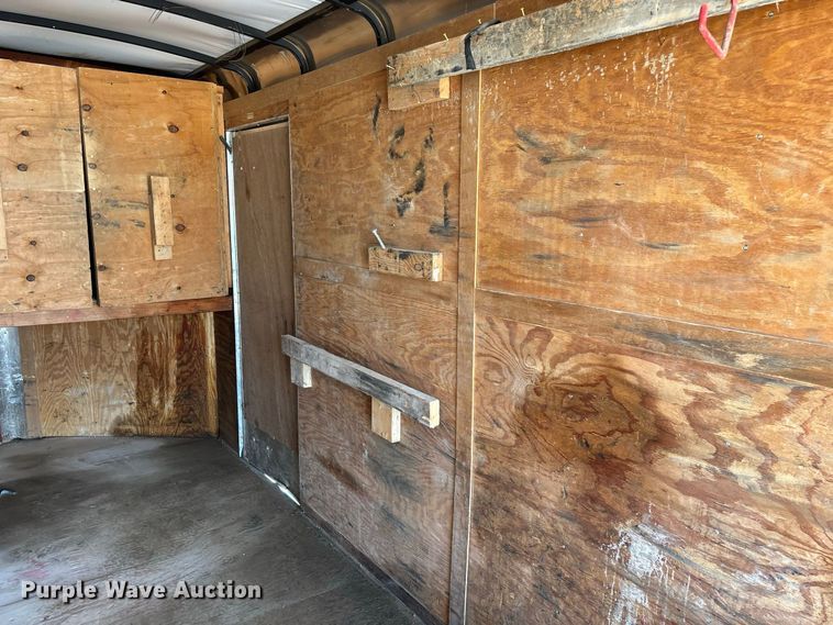 image for item FG0615 2021 Homesteader, LLC 716HT enclosed cargo trailer