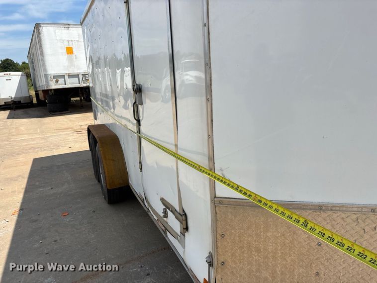 image for item FG0615 2021 Homesteader, LLC 716HT enclosed cargo trailer