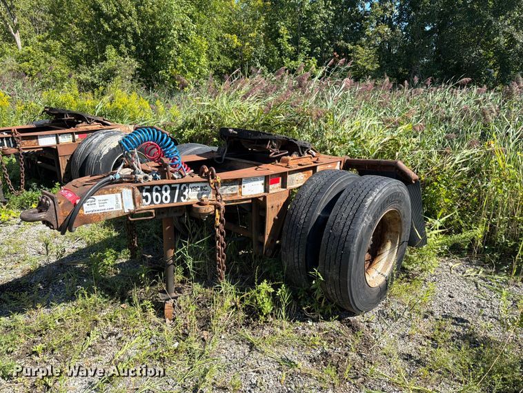 image for item FG3011 1987 Fruehauf Trailer Corporation dolly