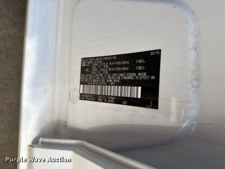 image for item FH6350 2015 Toyota Scion  