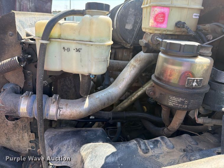 image for item FH6356 2004 GMC C4500 Crew Cab flatbed truck